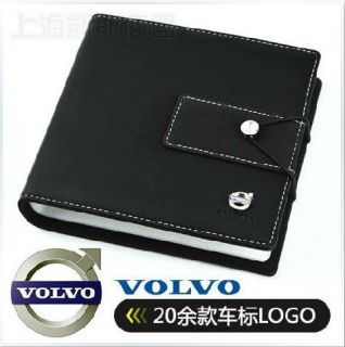 Luxury Volvo Car LOGO CD DVD Storage Cose Cover Bag C30 C70 S40 V50 