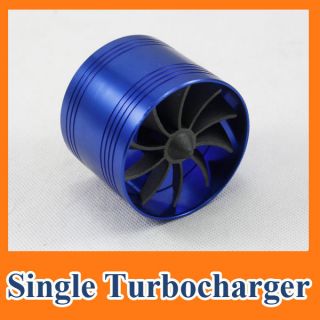 Auto Single Air Intake Gas Fuel Saver Turbo charger Engine Enhancer 