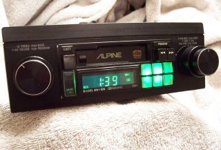 Old School, Alpine 7256,Shaft Style,AM/FM Stereo Cassette