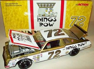   1976 Kings Row Fireplaces #72 Chevy Malibu 1/24 NASCAR Rare Mint