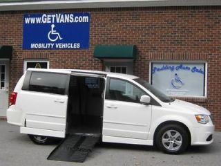   Caravan Crew 2012 Dodge Grand Caravan handicap wheelchair van side