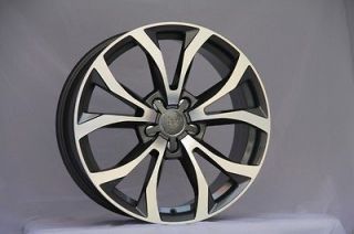 18 r8 style wheels VW GOLF CC R32 GTI JETTA PASSAT AUDI A5 WHEELS RIMS