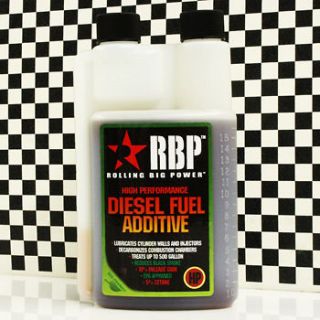 RBP HP+ High Performance Diesel Fuel Power Additive Increase Mileage 