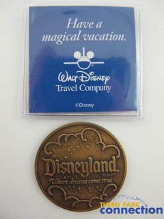 Disney Disneyland 2007 Dreams Come True Travel Co Bronze Award 