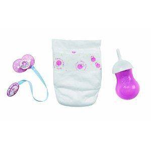 BABY ANNABELL SPECIAL BASICS SET DUMMY BOTTLE AND NAPPY BRAND NEW IN 