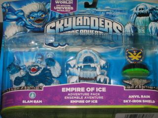 SKYLANDERS 4 pack Empire Of Ice w/ SLAM BAM   NEW Wii PS3 XBOX 360 