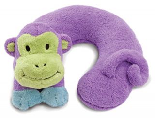 Purple Monkey Travel Buddies Noodle head Kids Neck Pillow by 