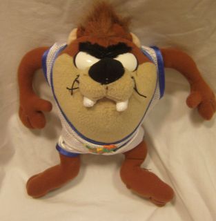 Space Jam Plush Stuffed Animal TAZ Devil 9 Basketball Outfit Michael 