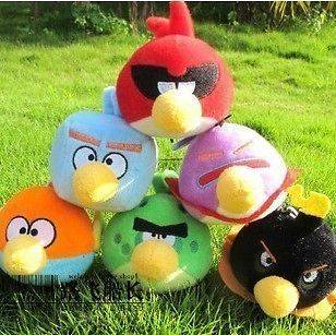 Newly listed 7CM New Space Angry Birds Plush Doll Toys Cute Cotton 