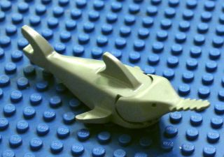 LEGO Animal SAWFISH SWORDFISH Grey Shark Ocean Sea Underwater Minifig 
