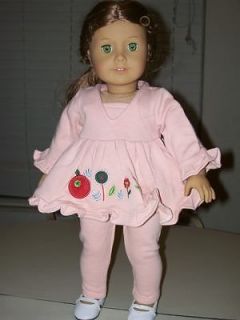 Pink floral sweatsuit Fits 18 American Girl Doll SUPER SALE