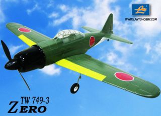   Radio Remote Control EPO WWII Warbirds Zero Fighter Airplane RC RTF