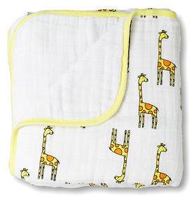 Aden and Anais Dream Muslin Cotton Baby Blanket 47 Square 4 Layers 