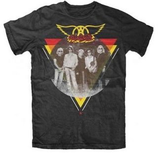 Aerosmith Vintage Inspired Band Photo T Shirt   S, M, L, XL