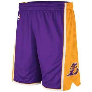adidas Los Angeles Lakers NBA Authentic Performance Shorts   Purple