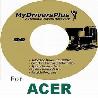 Acer Aspire 8920G Drivers Recovery Restore DISC 7/XP/Vi