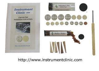 IC540 Clarinet Pads, Pad Kit, Custom Set for Leblanc Clarinets, Made 