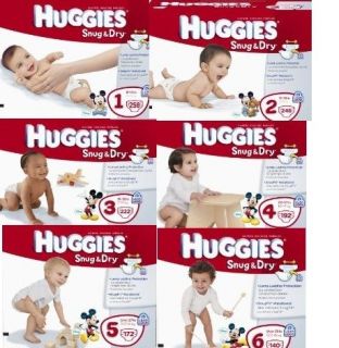 Huggies Snug&Dry Diapers size 1 6 UPICK *LOWEST PRICE*