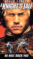 Knights Tale VHS, 2001, Spanish Subtitled