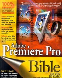 Adobe Premiere Pro Bible by Adele Droblas and Seth Greenberg 2003 