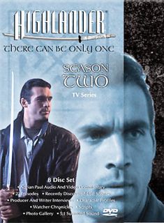  Highlander The Series   Season Two DVD, 2003, 9 Disc Set