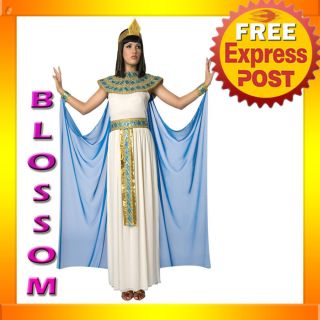 C284 Cleopatra Goddess Roman Egyptian Ladies Halloween Fancy Dress 