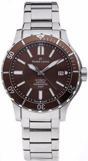 New Maurice Lacroix Miros Round Diver Mens Watch MI6028 SS07273​0