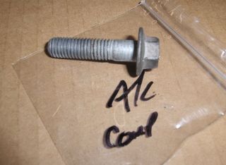 CORVETTE MACK AC COMPRESSOR HOSE BOLT 85,86,87,88,89