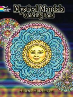 Mystical Mandala Coloring Book by Alberta Hutchinson 2007, Paperback 