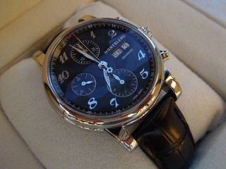 WRISTWATCH (WATCH) MONTBLANC STAR COLLECTION CHRONOGRAPH BLACK DIAL 