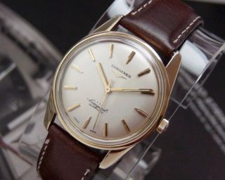 1959 Longines Conquest Automatic Gold Capped Mens Watch *New Price*