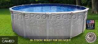 27x54 Round Above Ground Swimming Pool ULTIMATE ACCESSORY PACKAGE 