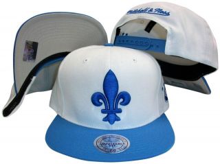 Quebec Nordiques Snapback Hat Mitchell & Ness NC98Z