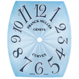 Franck Muller Geneve Curvex Light Blue Original Ladies Watch Dial