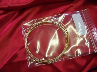 16 Gauge Red Brass (Nu Gold) round wire, dead soft, 6 ft.