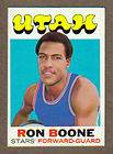 1971 72 TOPPS ABA BASKETBALL #178 RON BOONE ROOKIE UTAH STARS NM