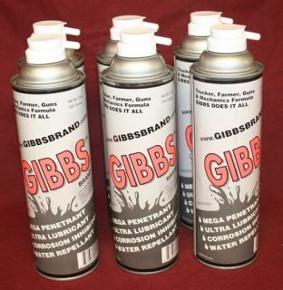 gibbs brand lubricant gun oil cleaner penetrating oil ships same day 