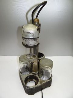 Vintage Metal L&R Precision Cleaning Machine Industrial Jewelry 