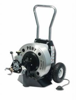   Base Model Pony Power Drain Cleaning Machine Snakes up to 6 Lines