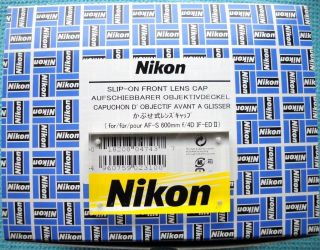 Nikon Lens Cap for Nikon AFS /AF 600mm longTelephto Lens Genuine