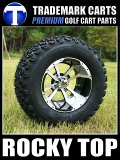 CLUB CAR 6 LIFT KIT + 12 Storm Trooper Wheels and Tires Golf Cart 