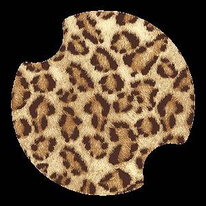 Thirstystone Carsters LEOPARD Print S2 Car Coasters