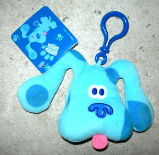 BLUES CLUES~PLUSH KEY CHAIN~NWT~PERFECT FOR BACKPACK~~