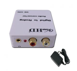   to analog audio converter in Audio Cables & Interconnects