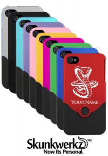   Engraved iPhone 4 4G 4S Case/Cover   COBRA SNAKE, VIPER, REPTILE