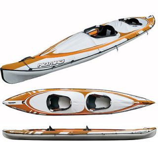   Sport Yakkair Nomad 1 3 Person Inflatable Kayak w/Packs, Braces, Pump
