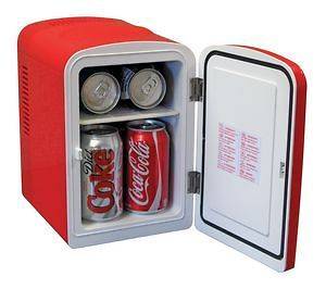 Koolatron KWC4 Coca Cola Mini fridge 6 can capacity brand new in box