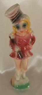   Collectible 11 Chalkware Carnival Marching Band Chalk Figurine Doll
