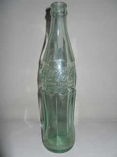 Vintage 10oz Hobbleskirt Coca Cola Soda Bottle