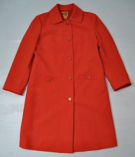 Tory Burch Red Long Trench Coat 12